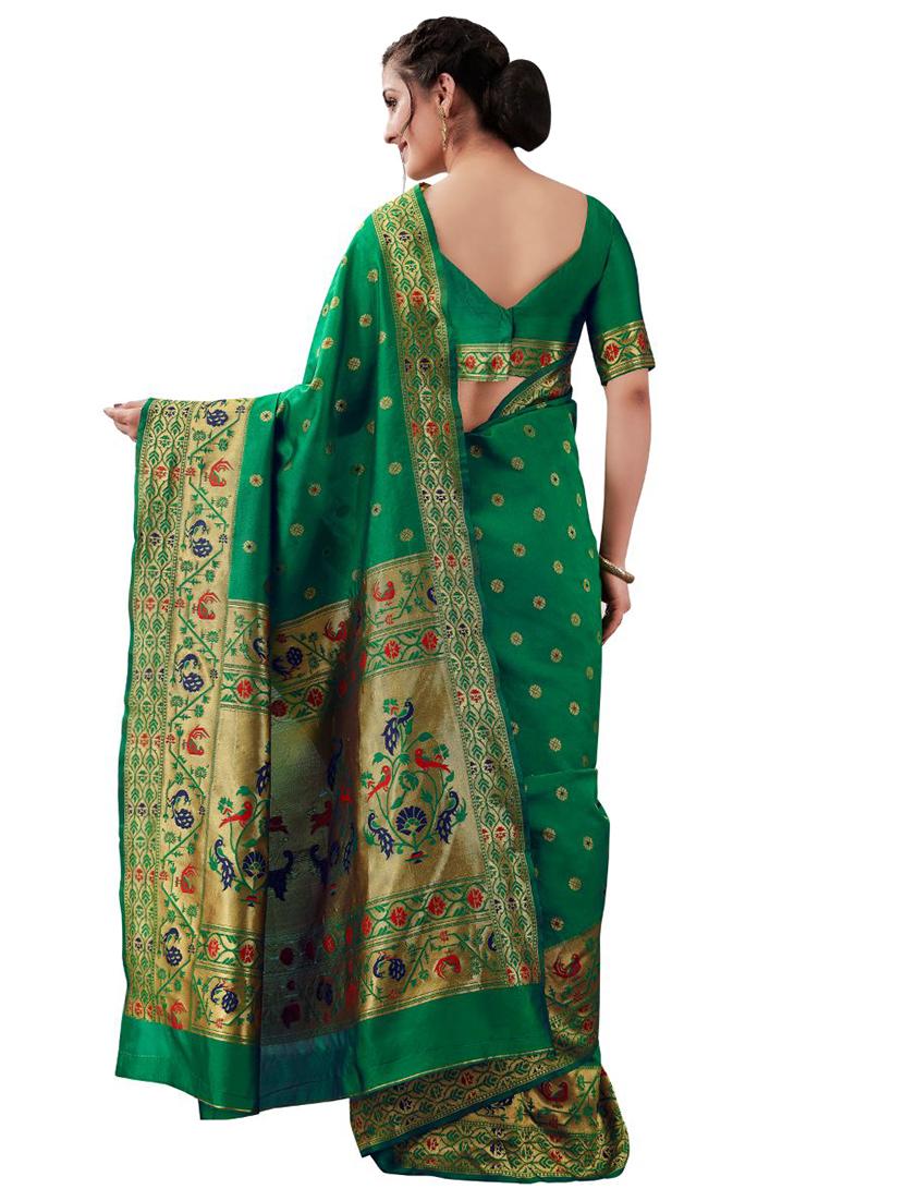 jacquard work banarasi saree - 18335715 -  Standard Image - 1