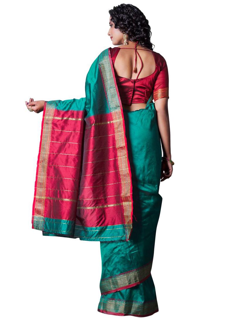 jacquard work banarasi saree - 18335743 - Standard Image - 1