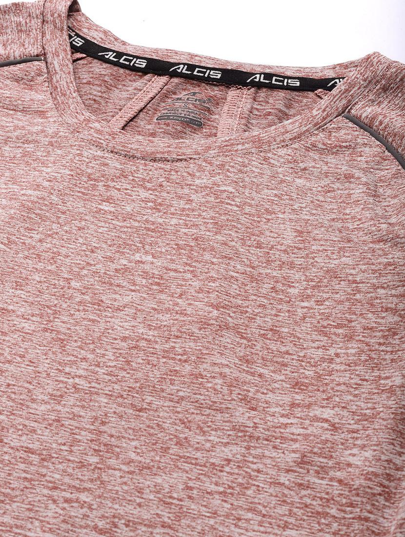 raglan sleeved melange sports tee - 18335781 - Standard Image - 4