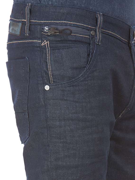 dark blue stone washed denim jean - 18336832 -  Standard Image - 4
