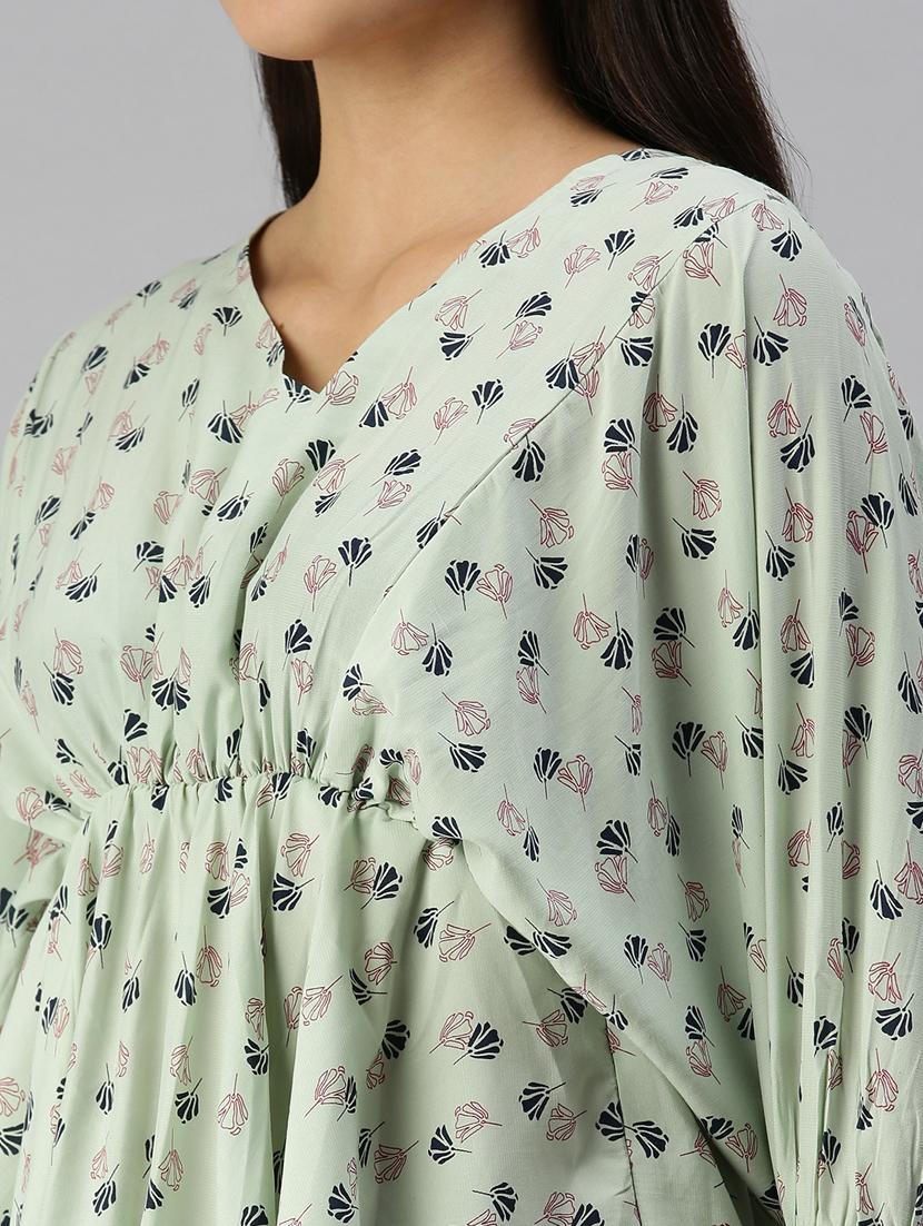 women's peplum v neck top - 18337162 - Standard Image - 4
