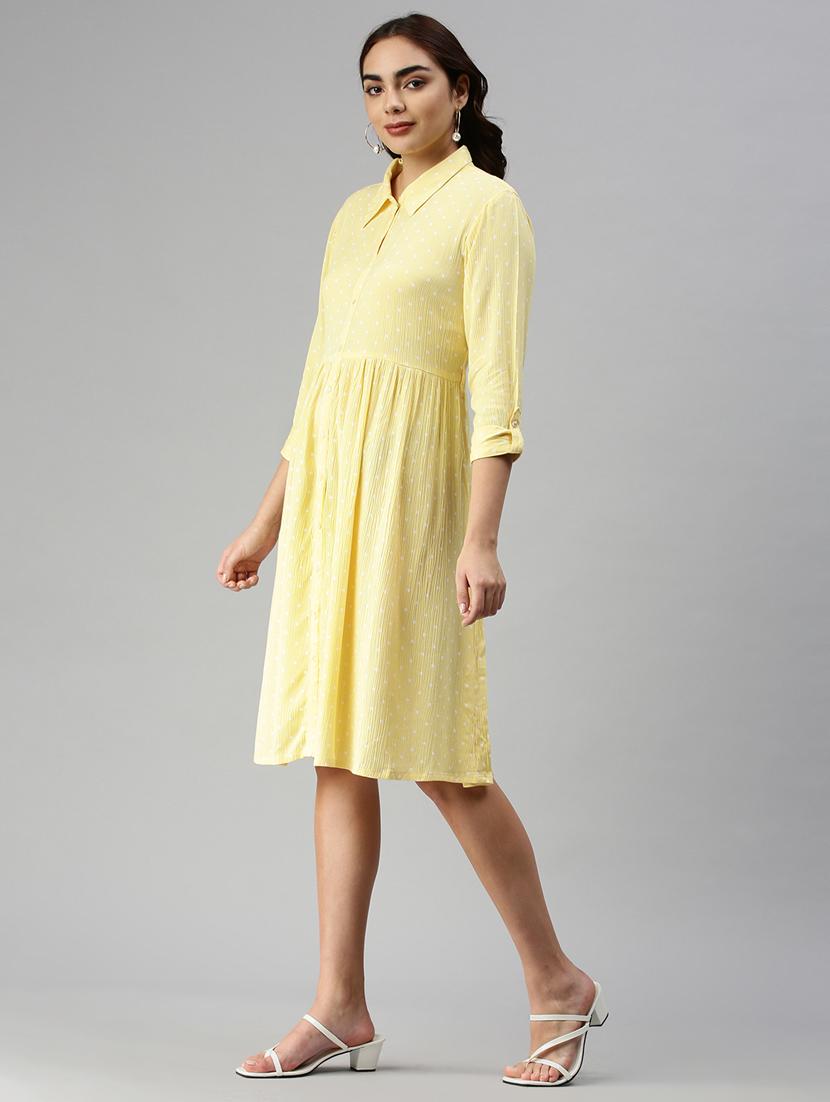 button up polka dot shirt dress - 18337280 -  Standard Image - 1
