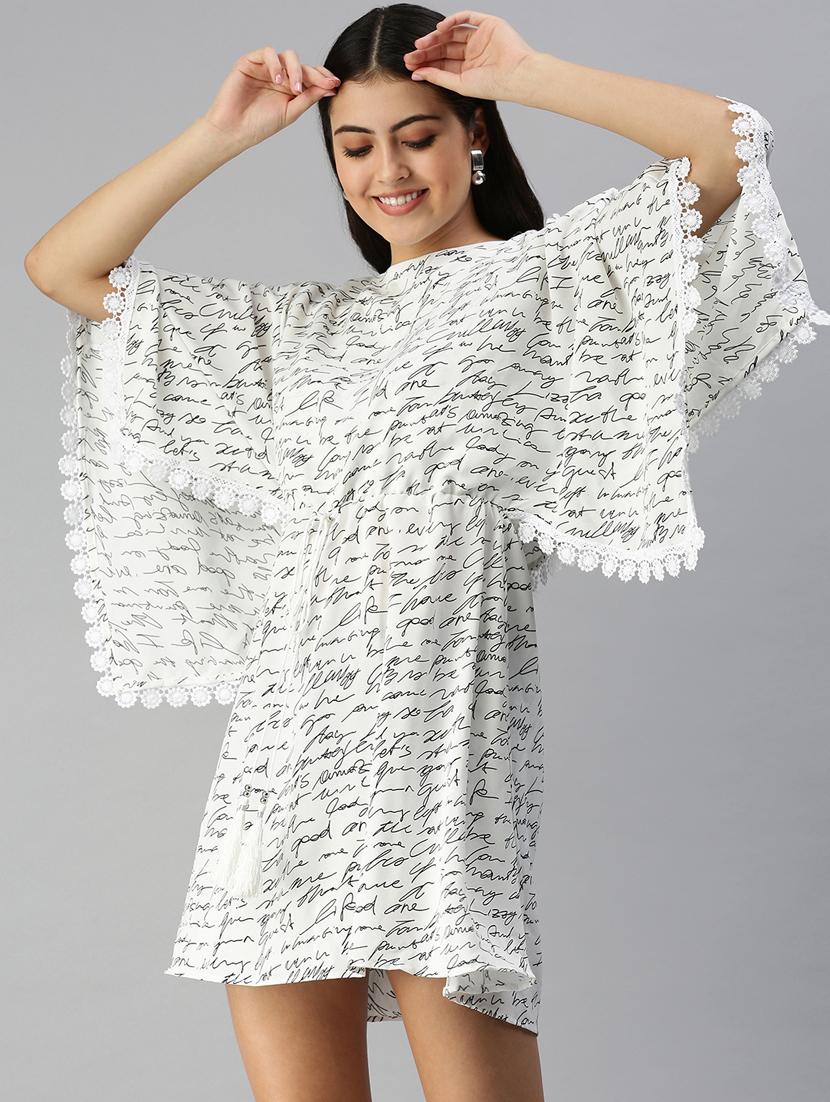 women's geometric dress - 18337296 - Standard Image - 1