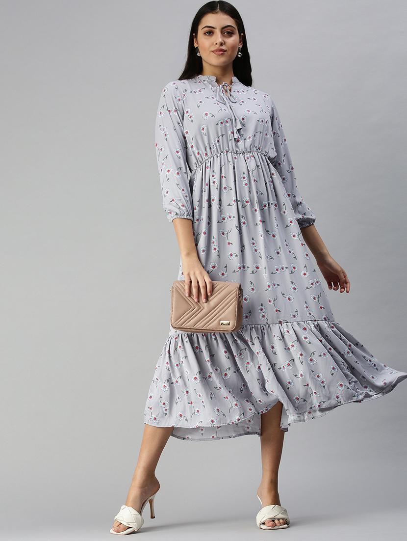 women's tiered dress floral dress - 18337310 -  Zoom Image - 0