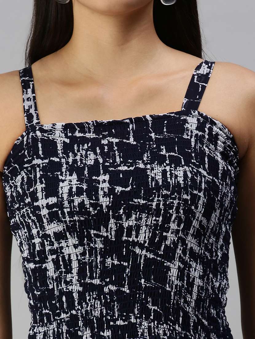 women's fit & flare printed dress - 18337320 -  Standard Image - 4