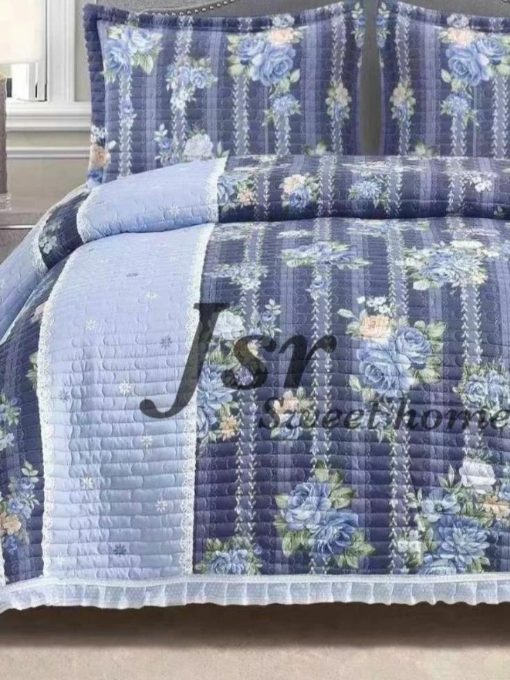 double bed bedsheets  - 18338832 -  Standard Image - 1