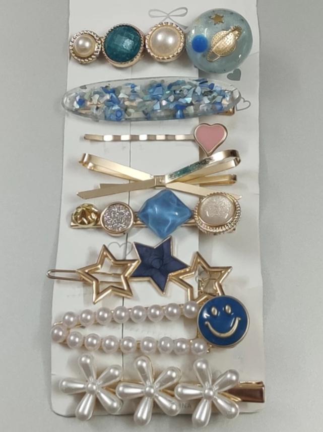 korean hair clip hair pin set - 18339014 - Standard Image - 1
