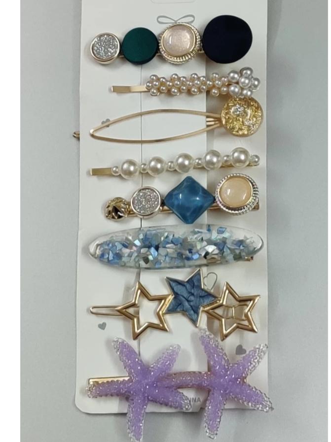 korean hair clip hair pin set  - 18339015 -  Standard Image - 1