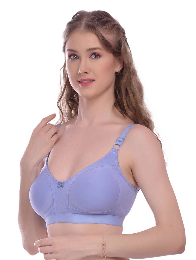 purple solid regular bra - 18339290 - Standard Image - 1
