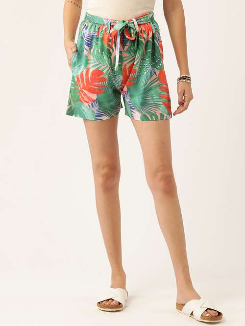 mid rise printed regular short - 18339448 -  Standard Image - 0