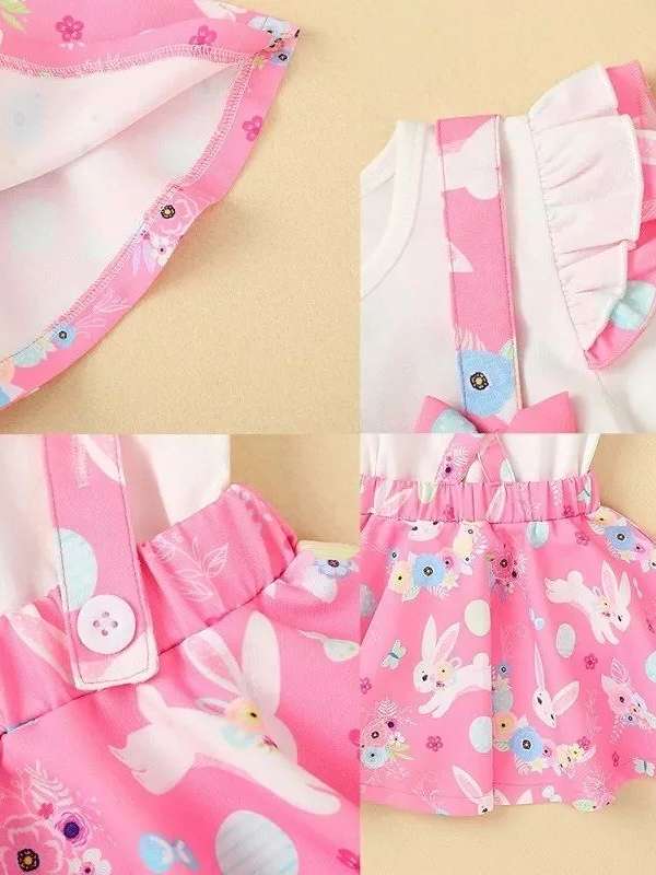 littel angel pink rabit frock most  - 18339466 -  Standard Image - 1