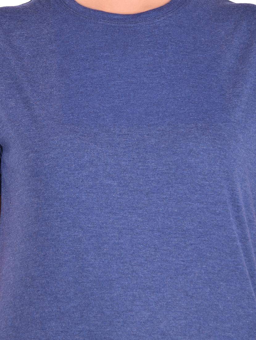 round neck solid regular tee - 18339918 - Standard Image - 4