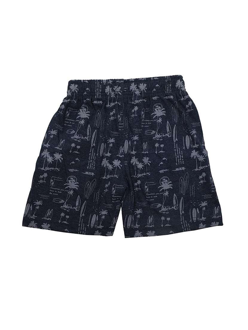 navy blue printed three fourth - 18340274 -  Standard Image - 1