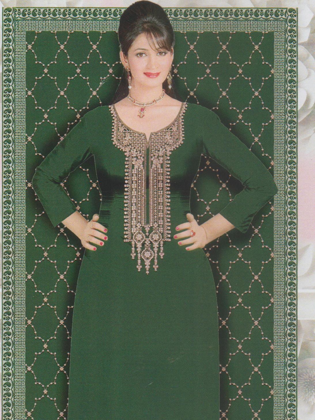 this unstitched salwar suit material from  - 18340387 -  Standard Image - 1
