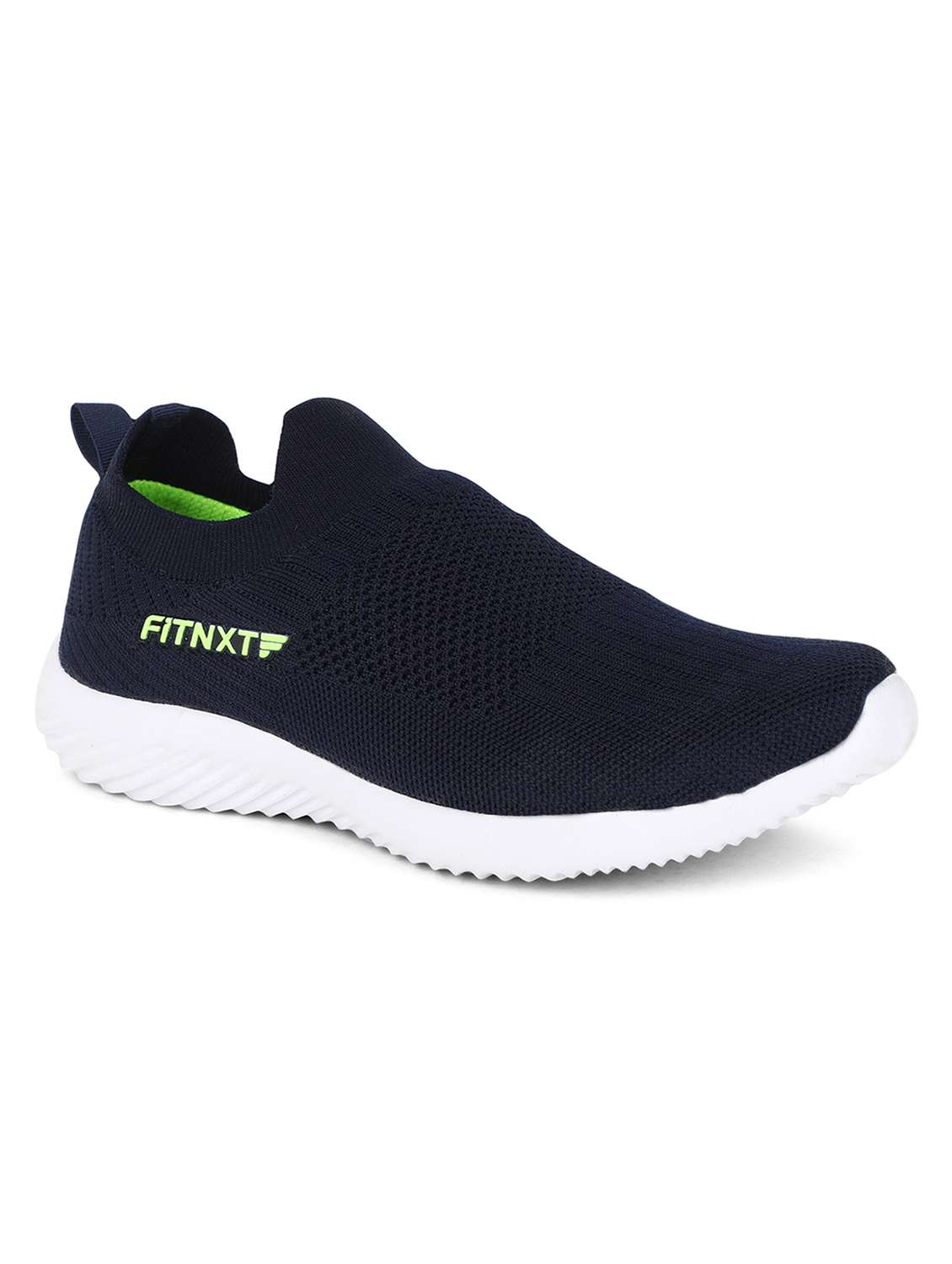 navy slip on sport shoes