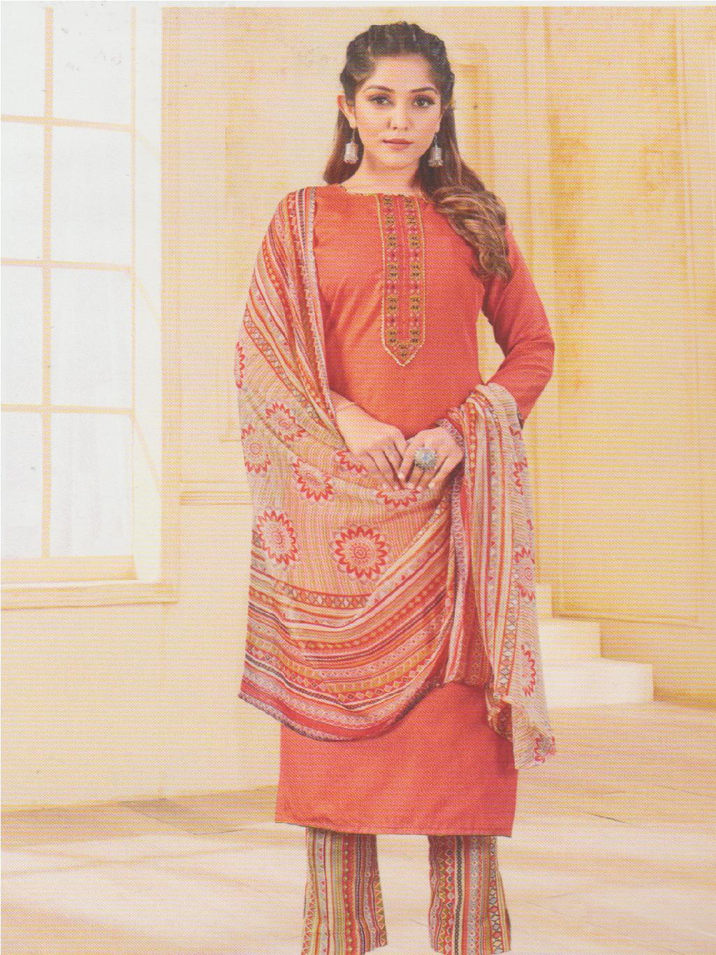 top :- cootton digital print with - 18341017 - Standard Image - 1