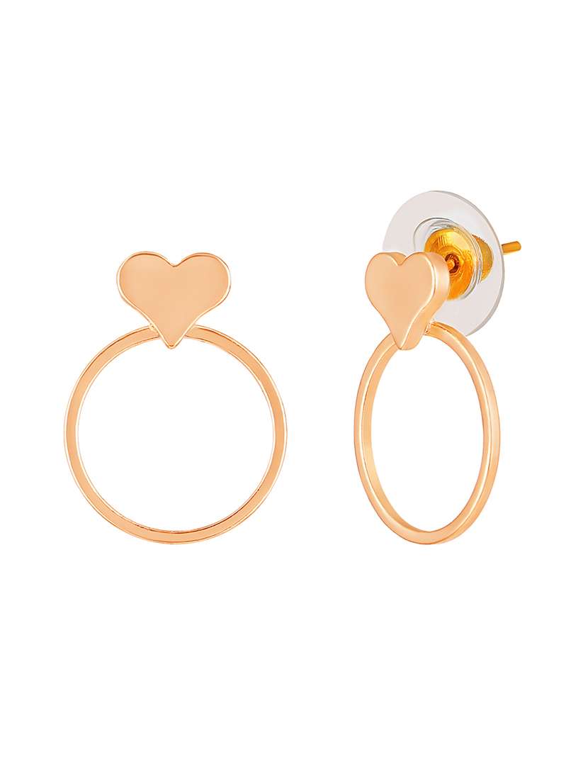 gold brass drop earring - 18341207 -  Standard Image - 1