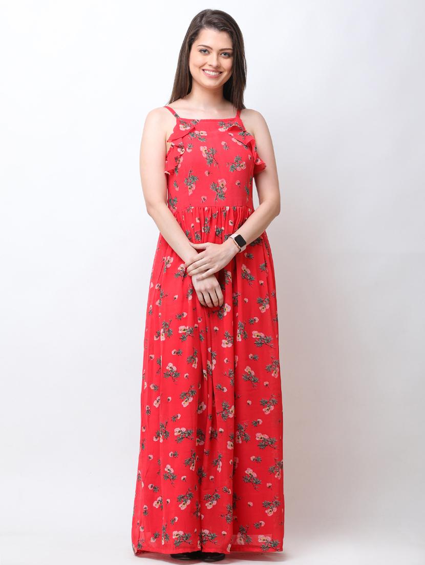 cami neck floral maxi dress - 18341967 -  Zoom Image - 0