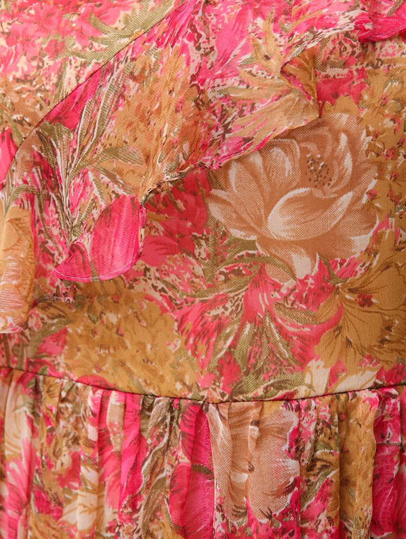 cami neck floral maxi dress - 18341968 -  Standard Image - 4