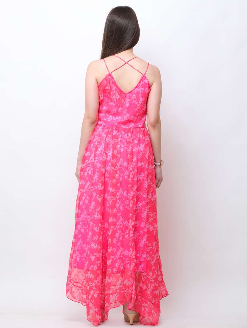 cami neck printed maxi dress - 18341973 -  Standard Image - 4