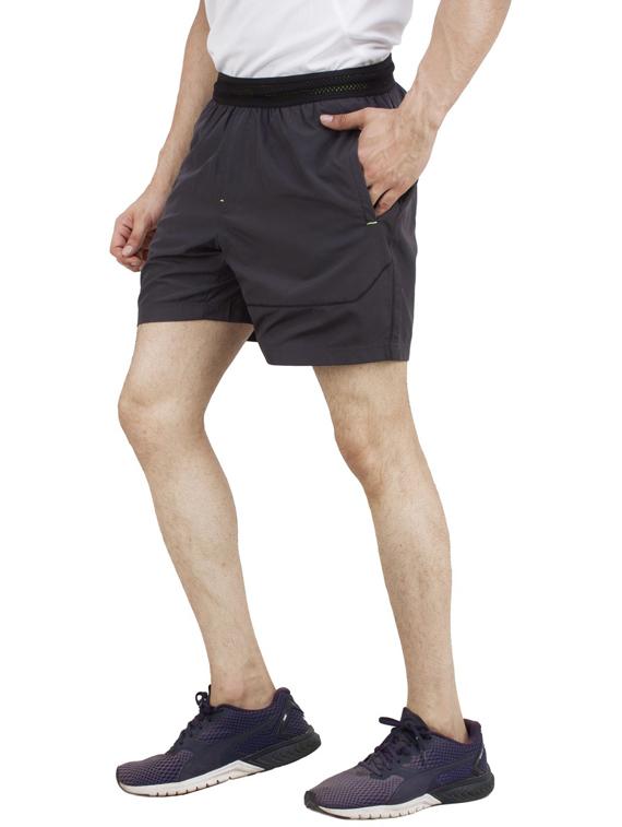 grey solid short - 18342122 -  Standard Image - 1