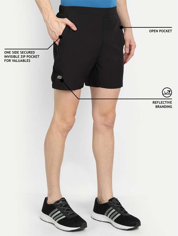 black solid short - 18342147 - Standard Image - 1