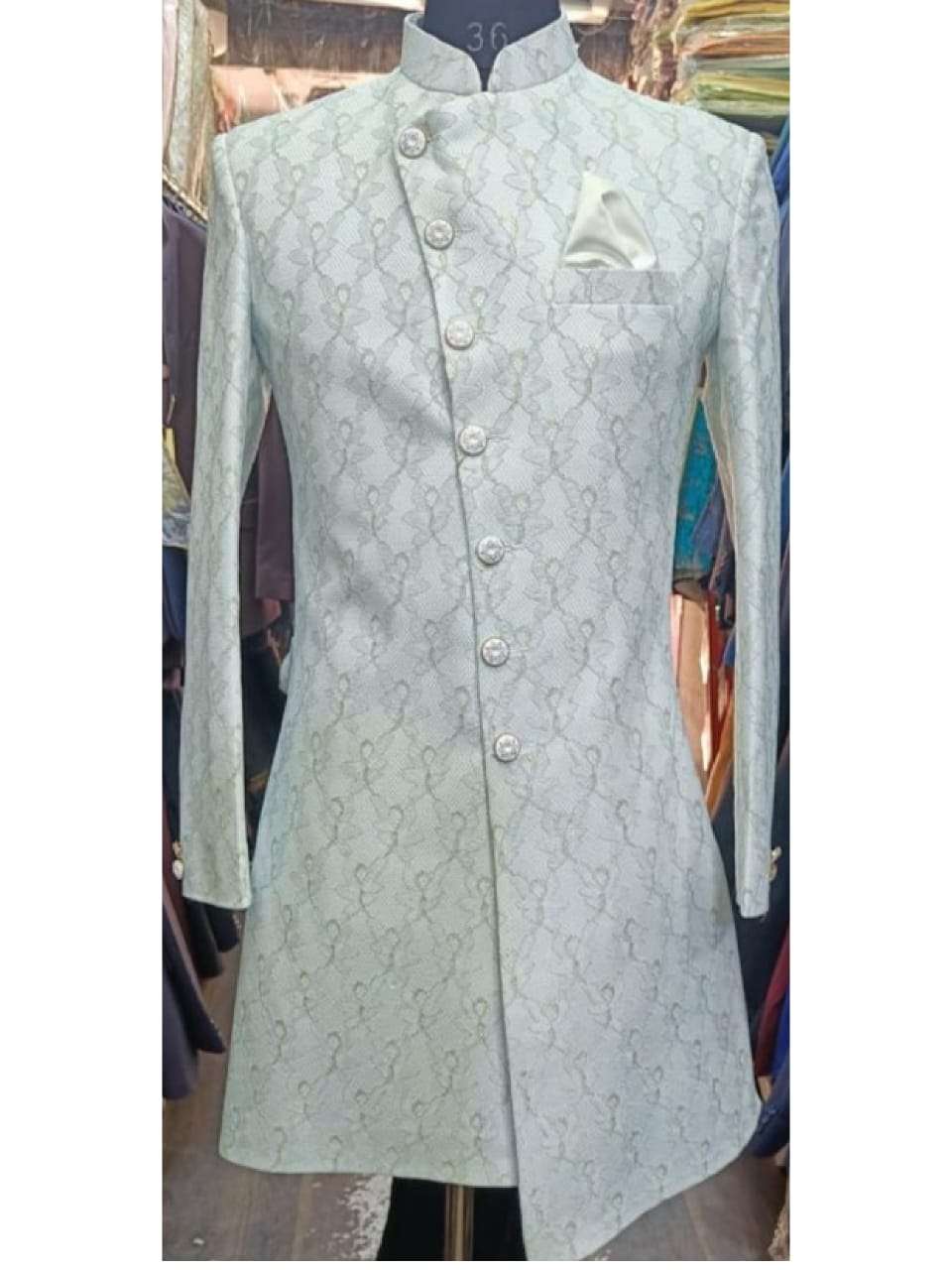 party wear men indo western  - 18343063 -  Standard Image - 1