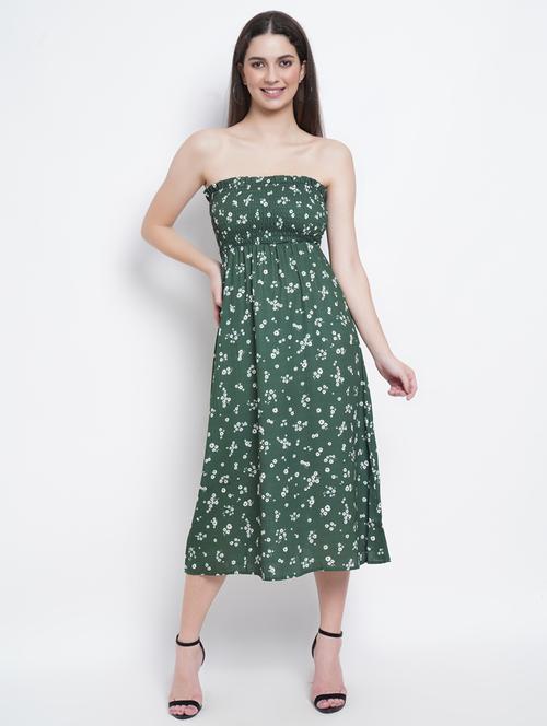 women's tube floral dress - 18344516 -  Standard Image - 0