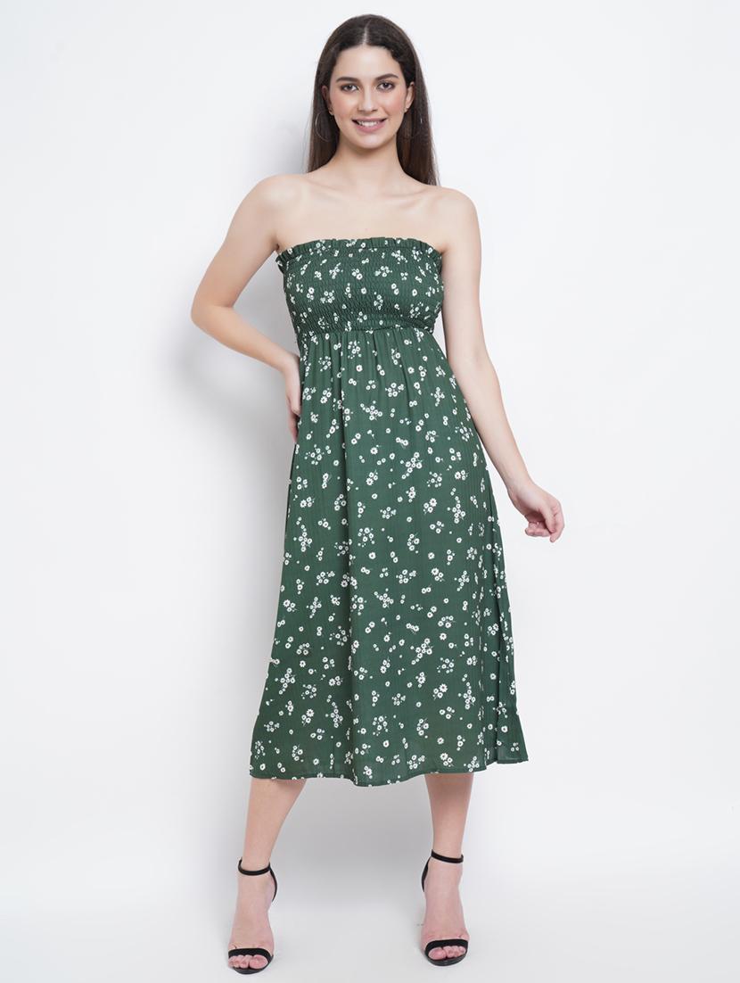 women's tube floral dress - 18344516 -  Zoom Image - 0