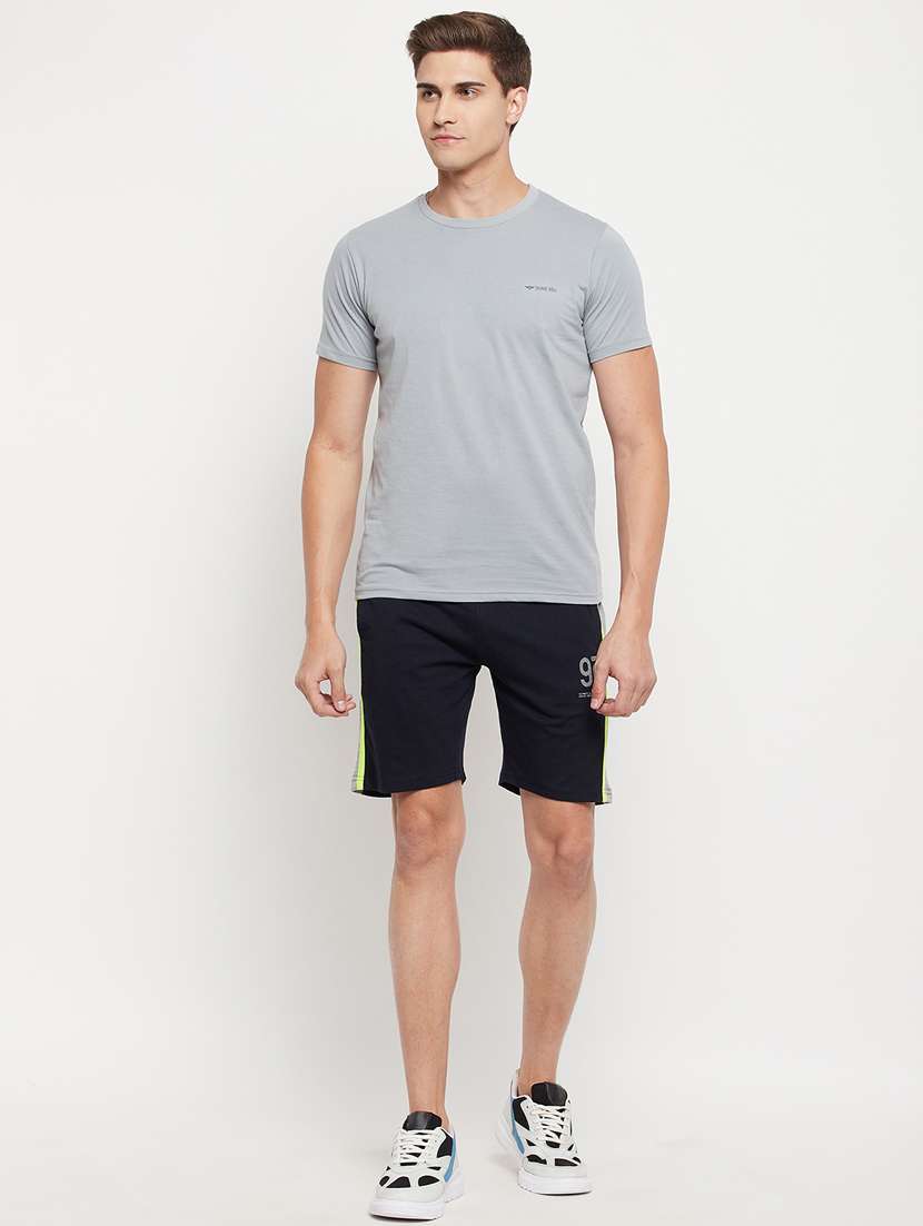 navy blue printed short - 18344683 -  Standard Image - 1