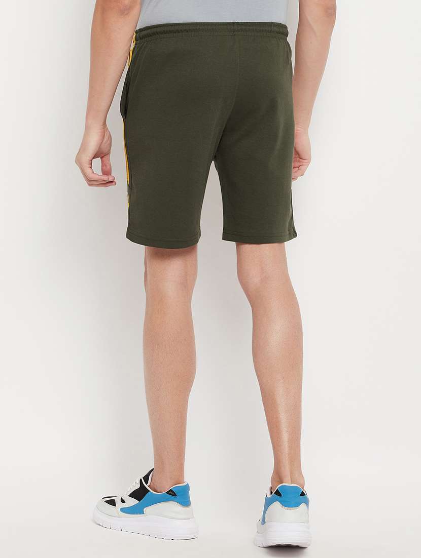olive-green printed short - 18344690 -  Standard Image - 4