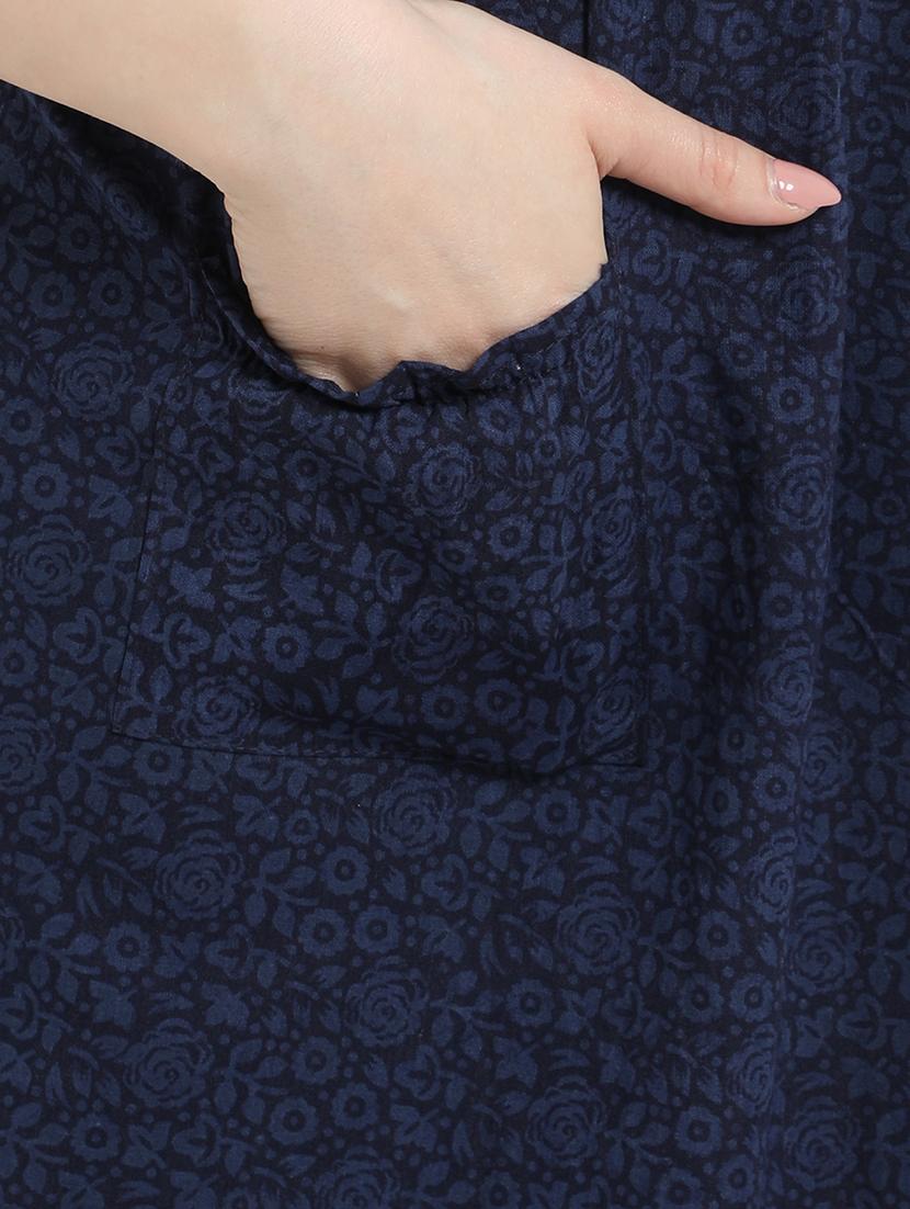 round neck printed sleepshirt - 18345121 - Standard Image - 4