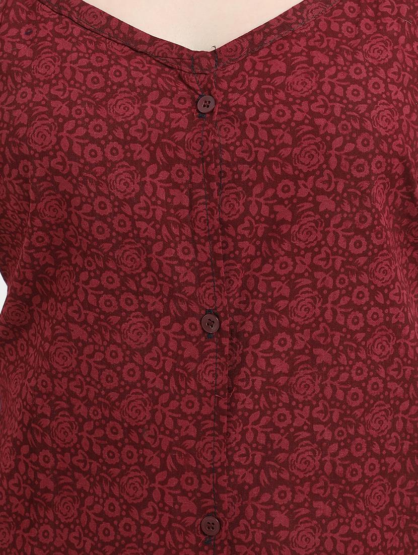 cami neck printed sleepshirt - 18345134 - Standard Image - 4