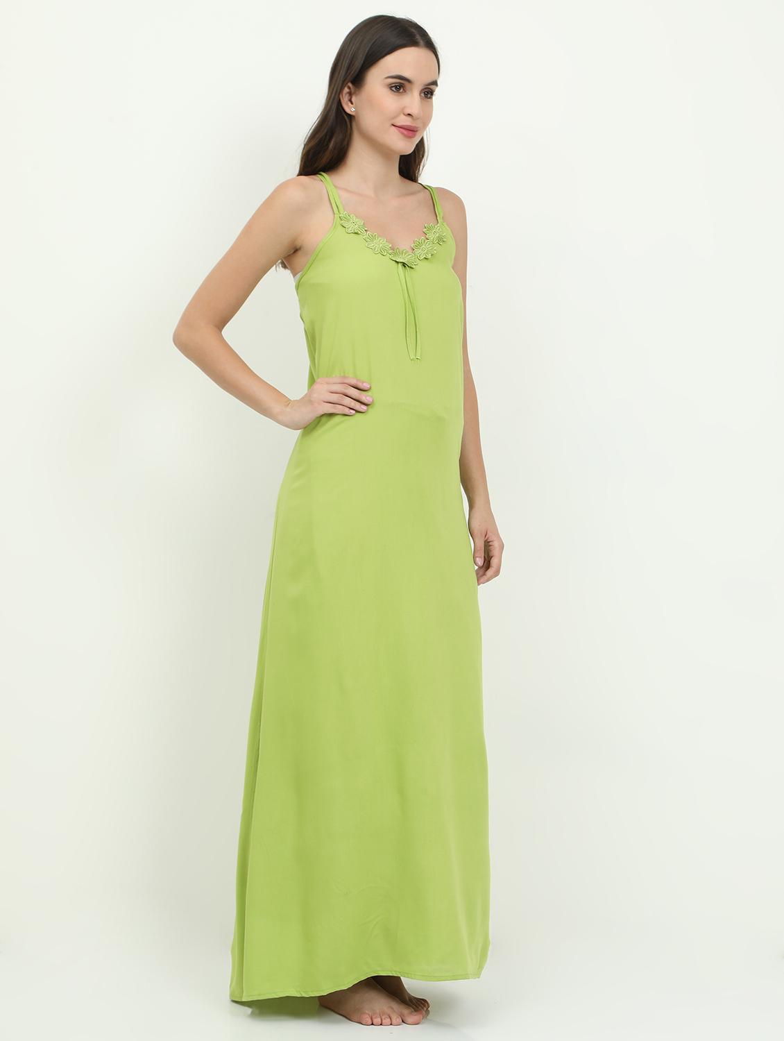 cami neck solid nighty - 18345148 - Standard Image - 1