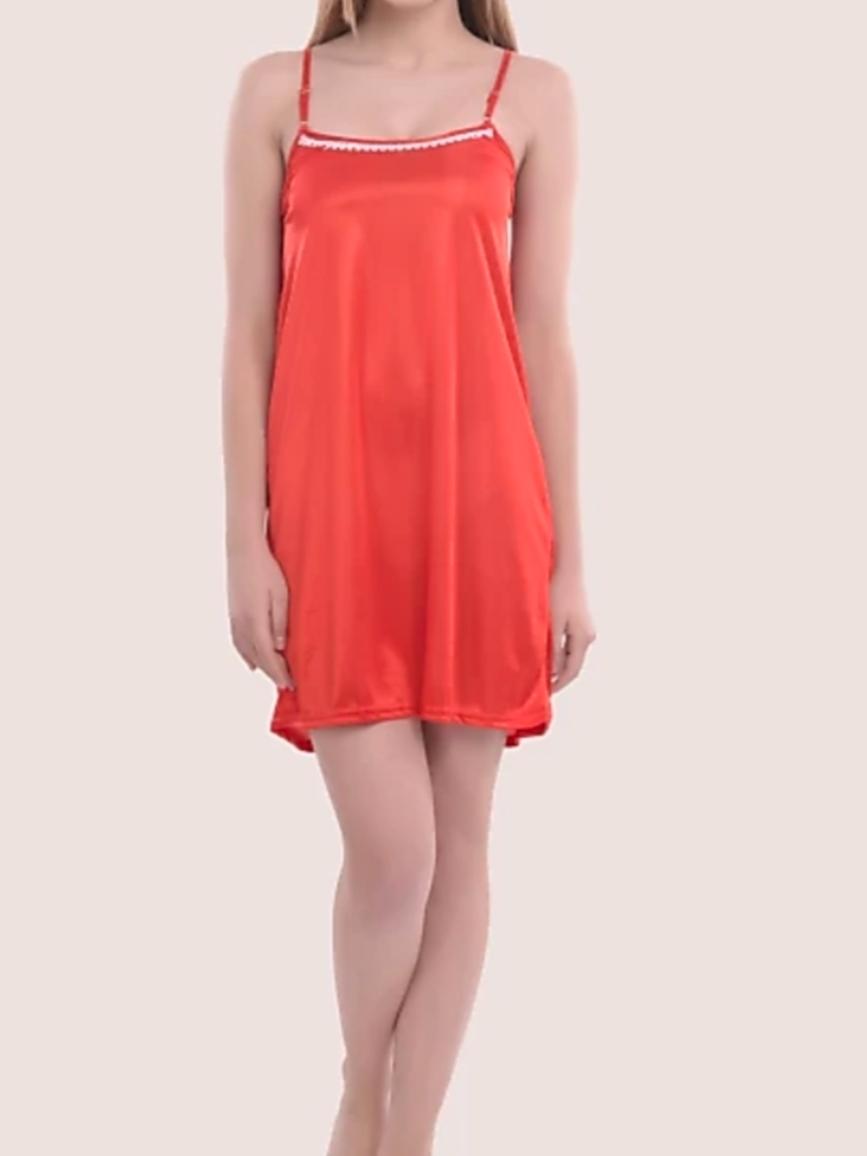 orange hosiery nightwear set - 18345184 - Standard Image - 1
