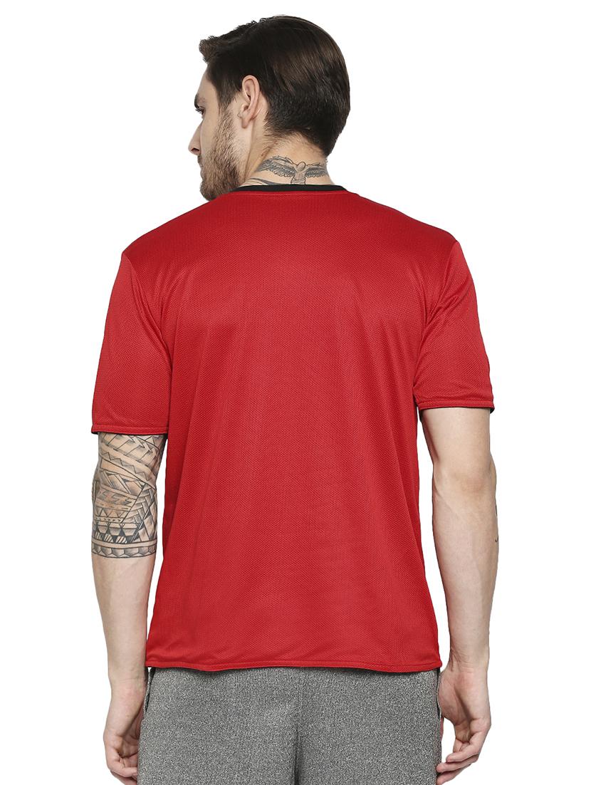 red solid reversible t-shirt - 18345436 -  Standard Image - 1