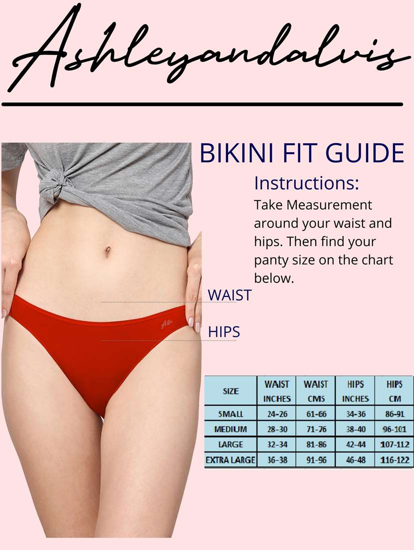 bikini bamboo micro modal, antibacterial, premium women panty - 18345600 -  Standard Image - 4