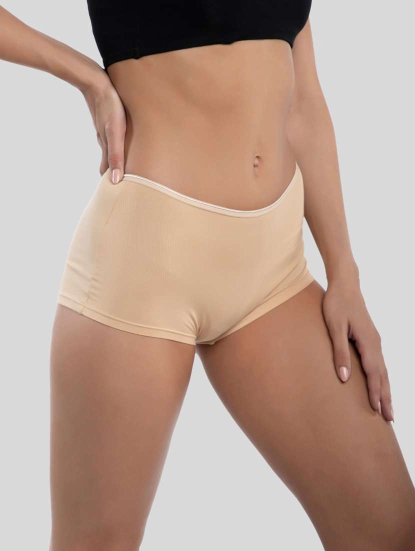 boysleg bamboo micro modal, antibacterial, premium women panty - 18345714 -  Standard Image - 1