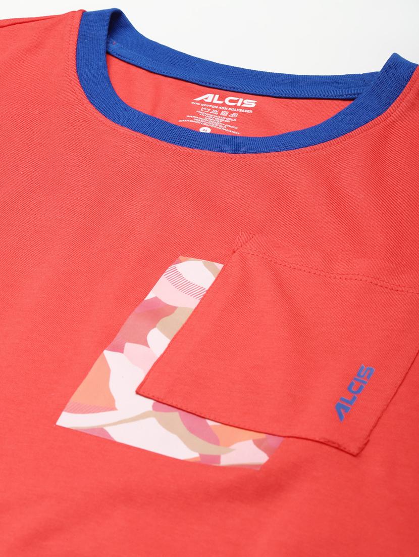 men placement print short sleeve regular fit t-shirt - 18346302 - Standard Image - 4