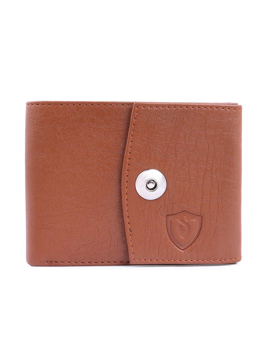 beige leather wallet