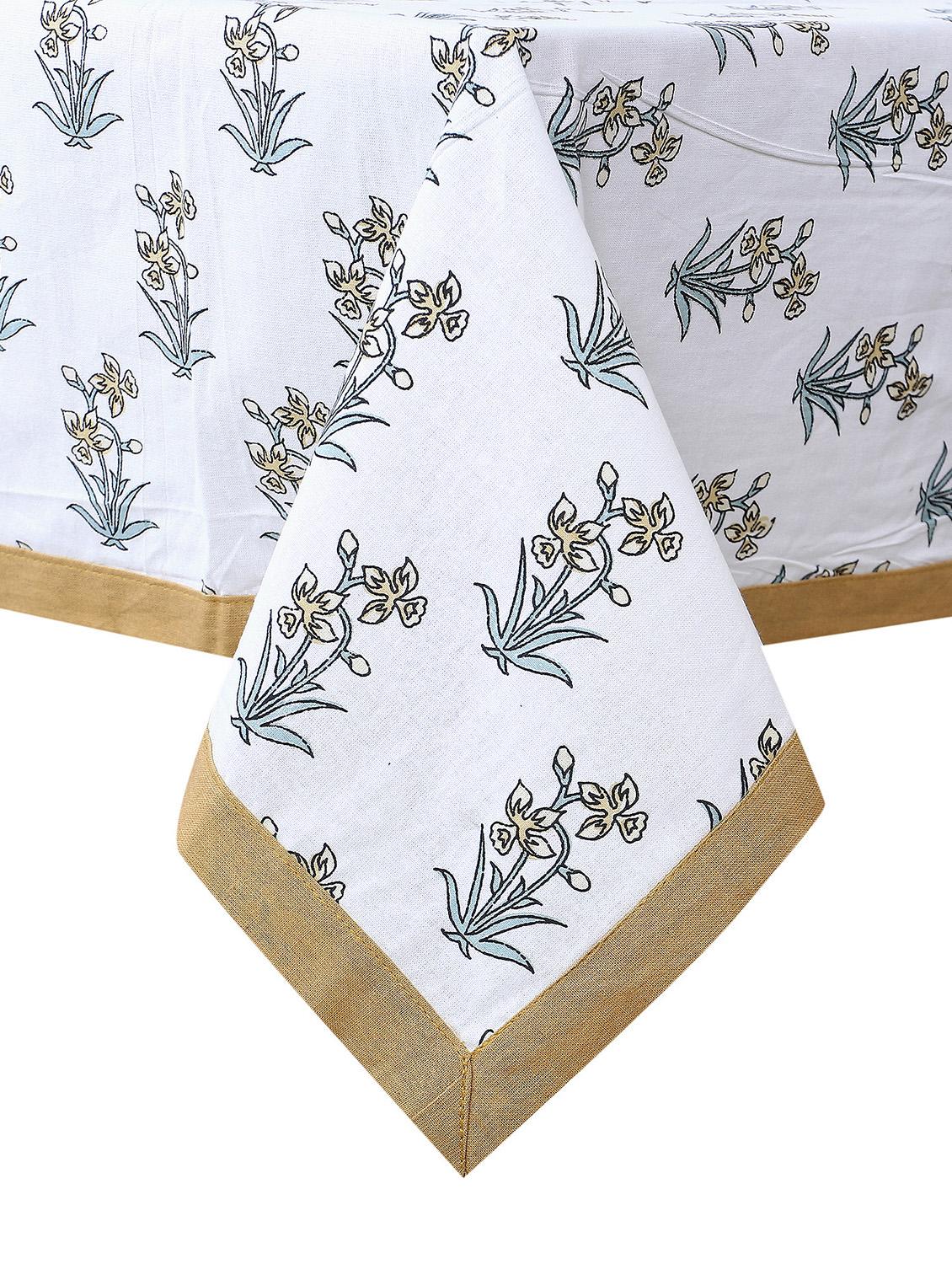 texstylehome pure cotton jaipuri style 4 seater table cloth - 18347226 - Standard Image - 1