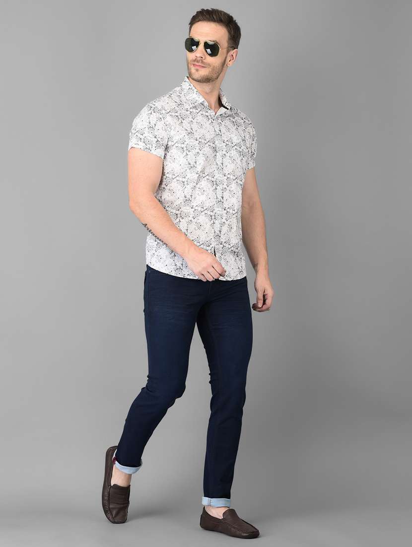 black printed casual shirt - 18347263 -  Standard Image - 4