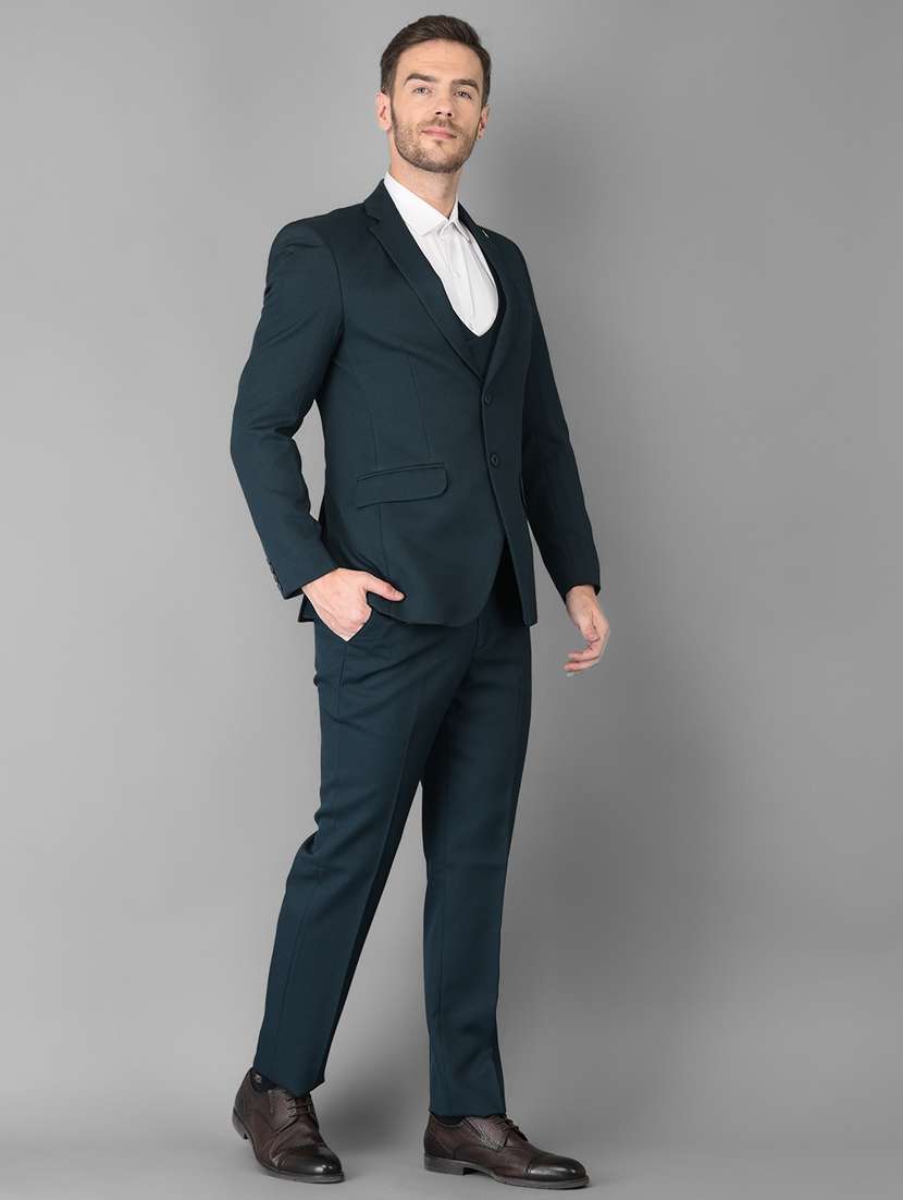 teal solid suit - 18347294 -  Standard Image - 1