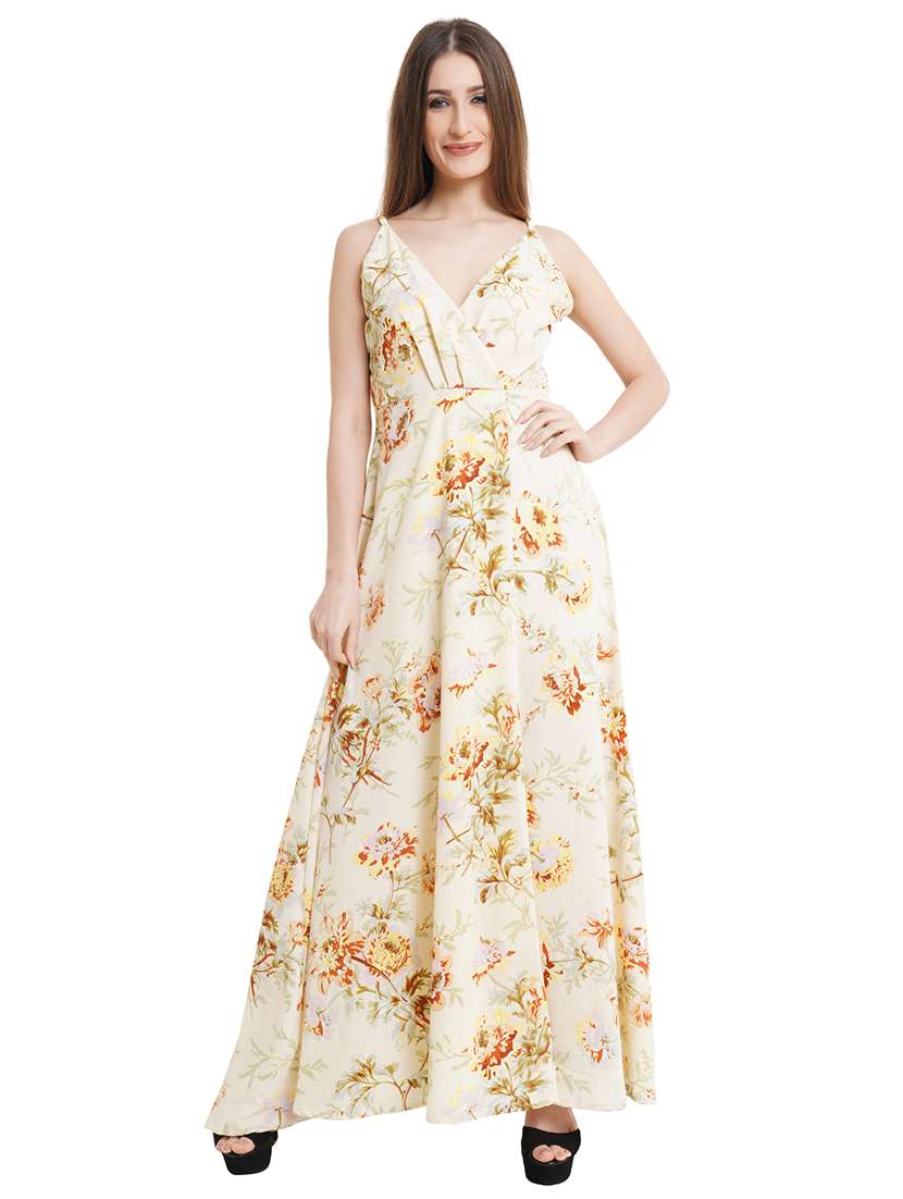 women's fit & flare checks dress