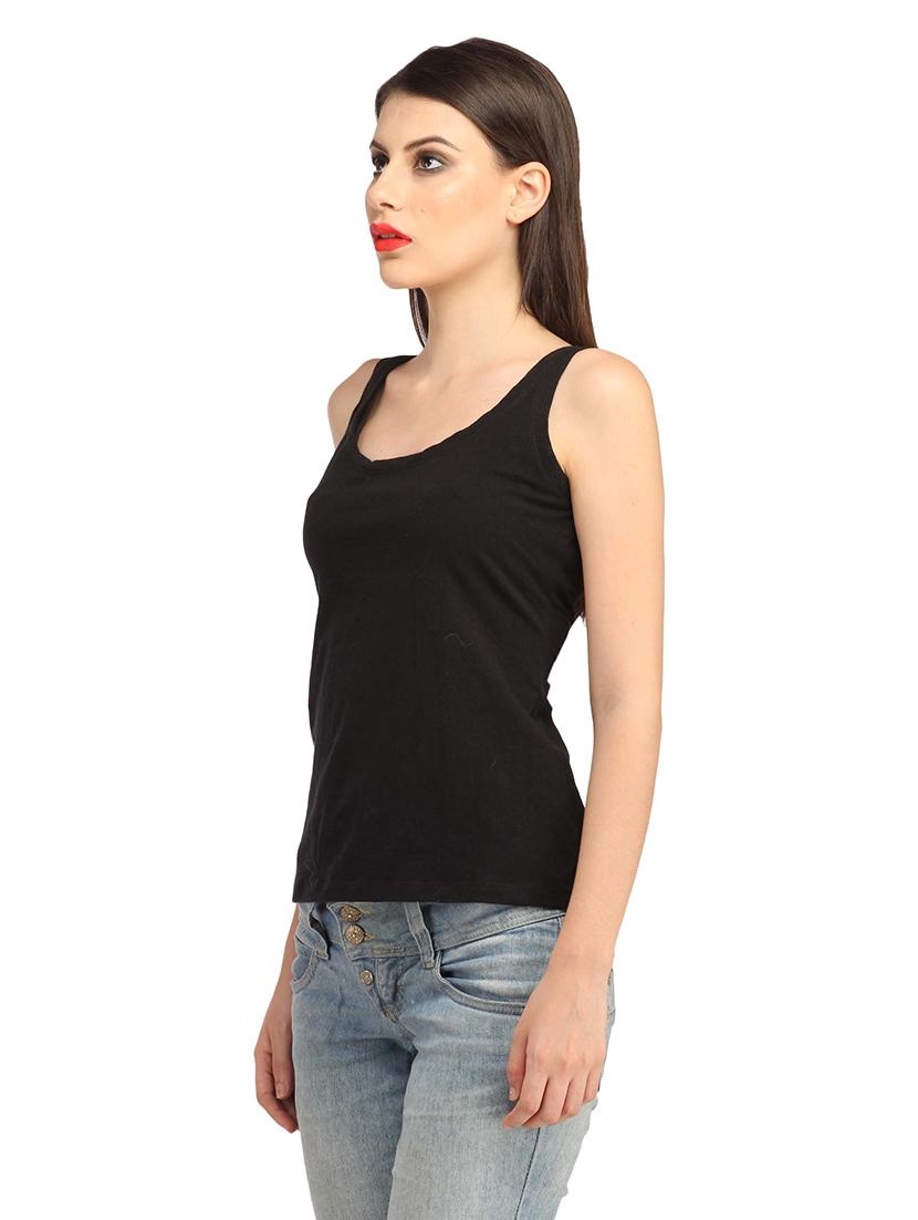 sleeveless solid regular top - 18347470 - Standard Image - 1