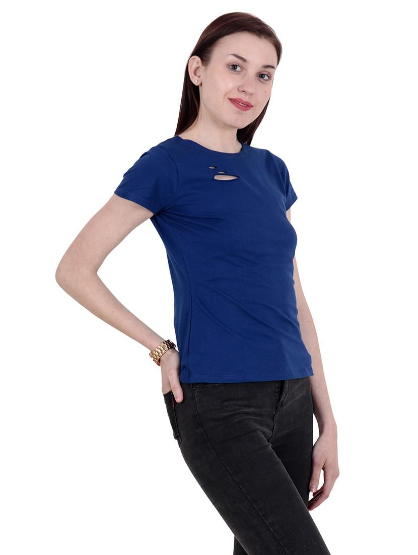 ripped detail solid top - 18347616 - Standard Image - 1