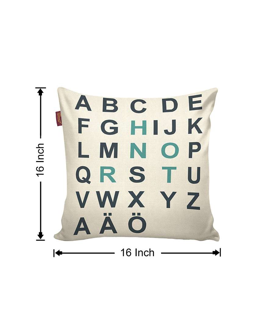 Aerohaven Set Of 5 Designer Decorative Throw Pillow/Cushion Covers   Cc124   (16 Inch X 16 Inch, Multicolour)