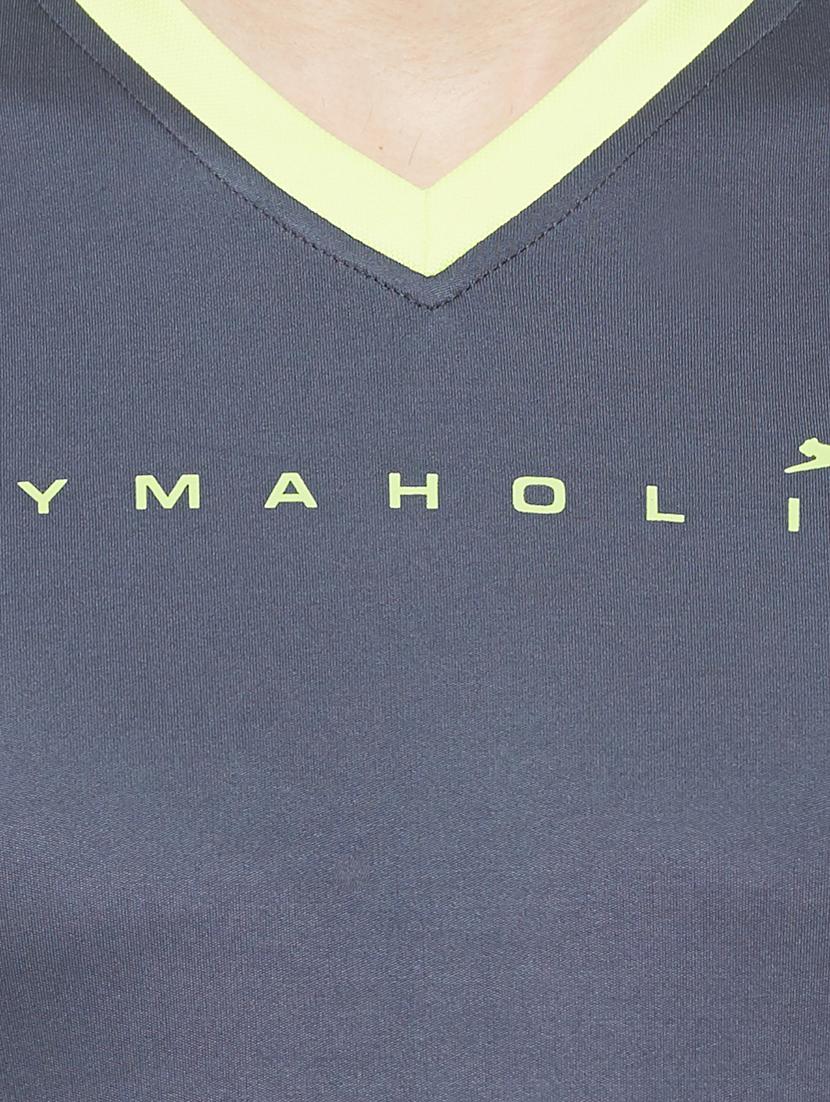 grey chest-printed t-shirt - 18351176 - Standard Image - 4