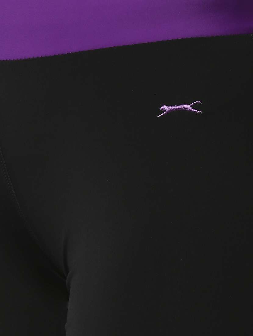 mid rise solid track pant - 18351582 -  Standard Image - 4