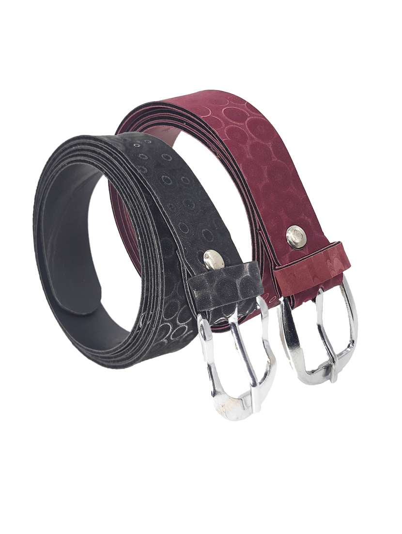 pack of 2 multi colored belt - 18351741 -  Standard Image - 1